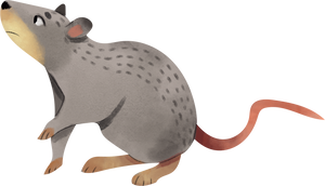 Watercolor Mouse
